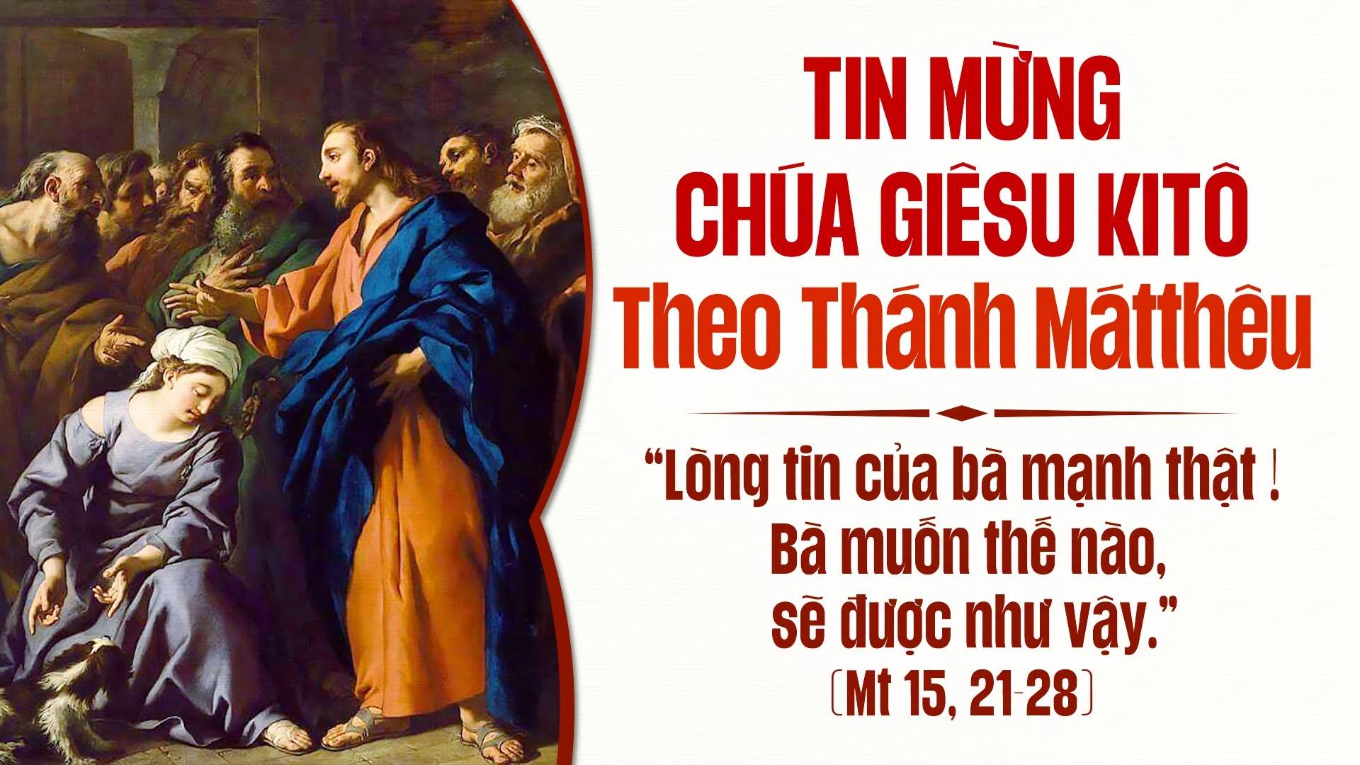 Chúa Nhật XX Thường niên năm A