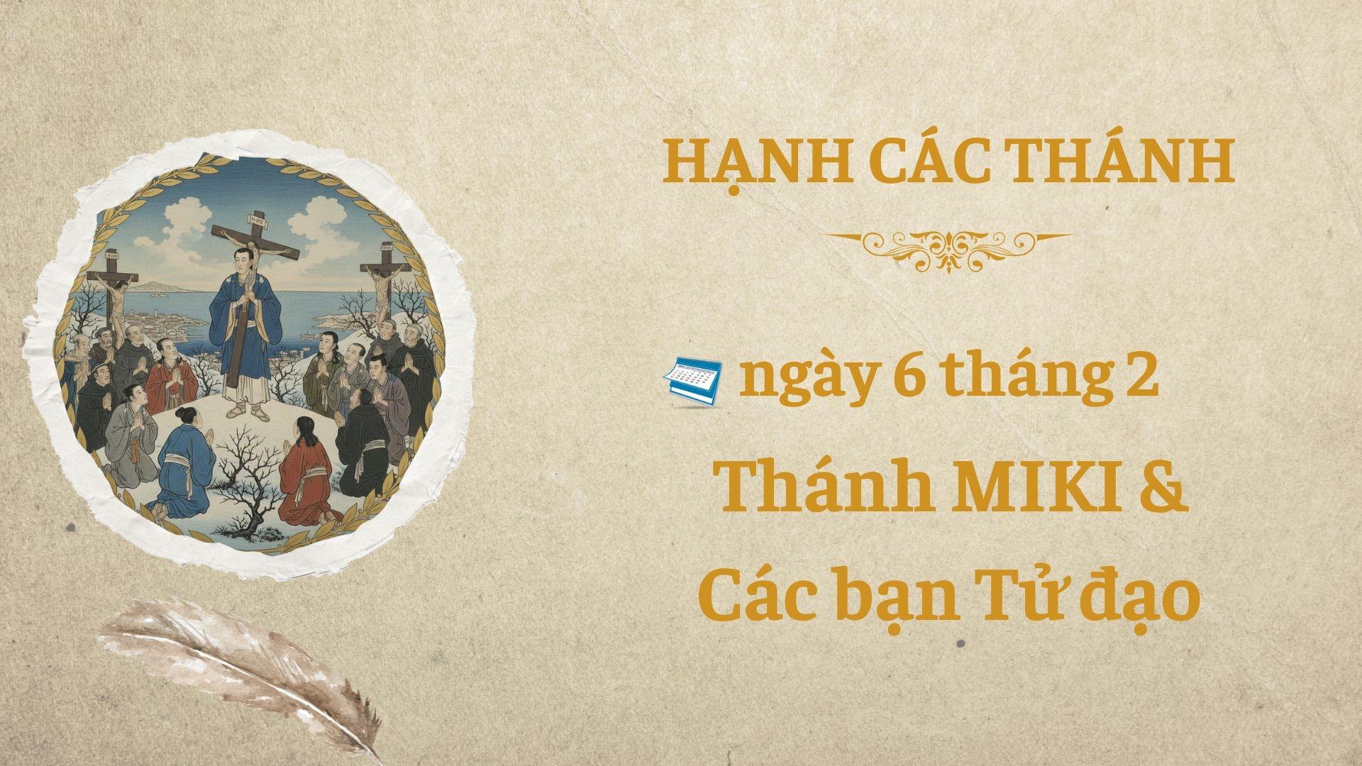Thánh Miki và các bạn Tử đạo