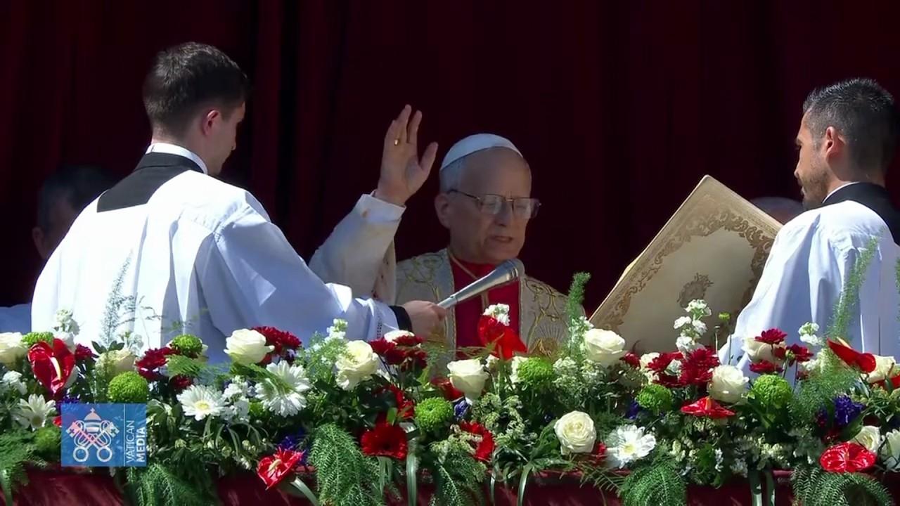 Sứ điệp Urbi et Orbi (5/4): Sức mạnh của Đức Kitô phục sinh hoàn toàn phi bạo lực