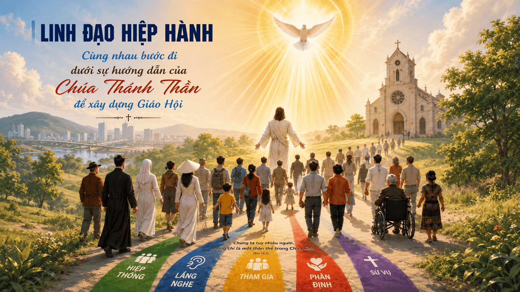 Linh đạo hiệp hành - cùng nhau bước đi dưới sự hướng dẫn của Chúa Thánh Thần để xây dựng Giáo Hội