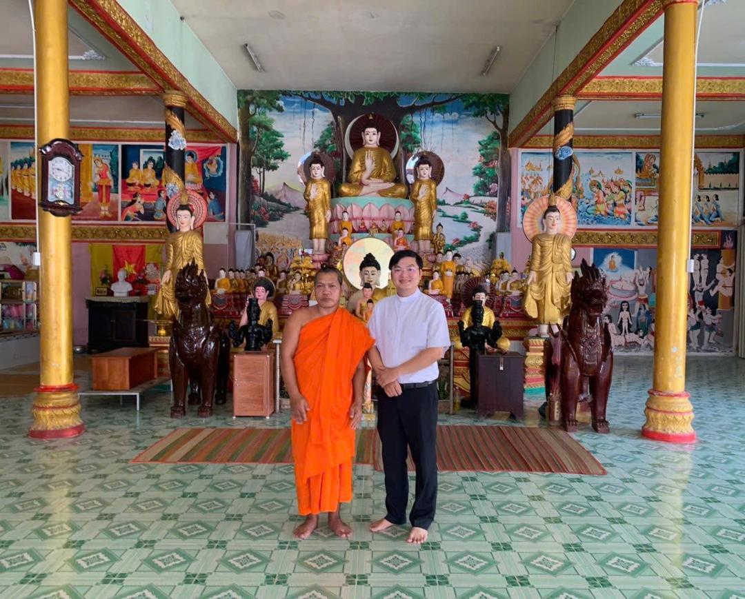 Họ đạo Kế Sách thăm và chúc Tết Chol Chnam Thmay