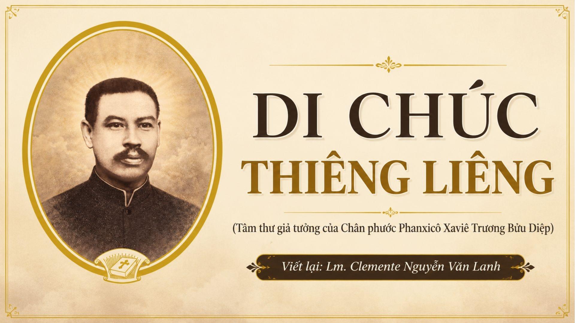 Di chúc thiêng liêng của Linh mục Phanxicô Xaviê Trương Bửu Diệp