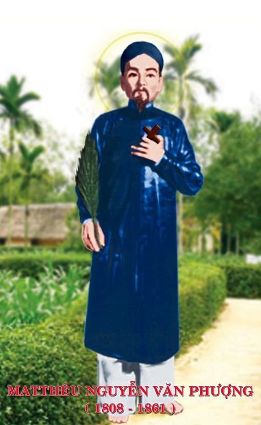 Thánh Matthêu Nguyễn Văn Phượng (Đắc), tử đạo ngày 26 tháng 5 năm 1861