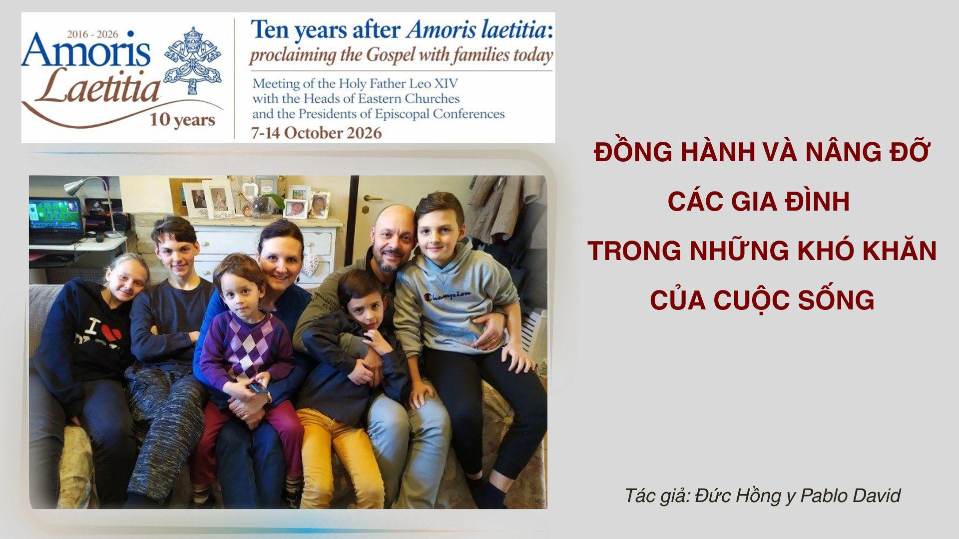 Đồng hành và nâng đỡ các gia đình trong những khó khăn của cuộc sống - Bài chia sẻ của Đức Hồng y Pablo Virgilio Siongco David