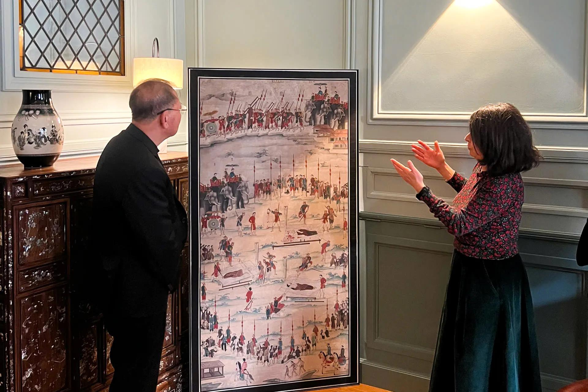 Hội Thừa sai hải ngoại Paris (MEP) trao tặng thánh tích cho Trung tâm Hành hương Toàn quốc kính Các thánh tử đạo Việt Nam