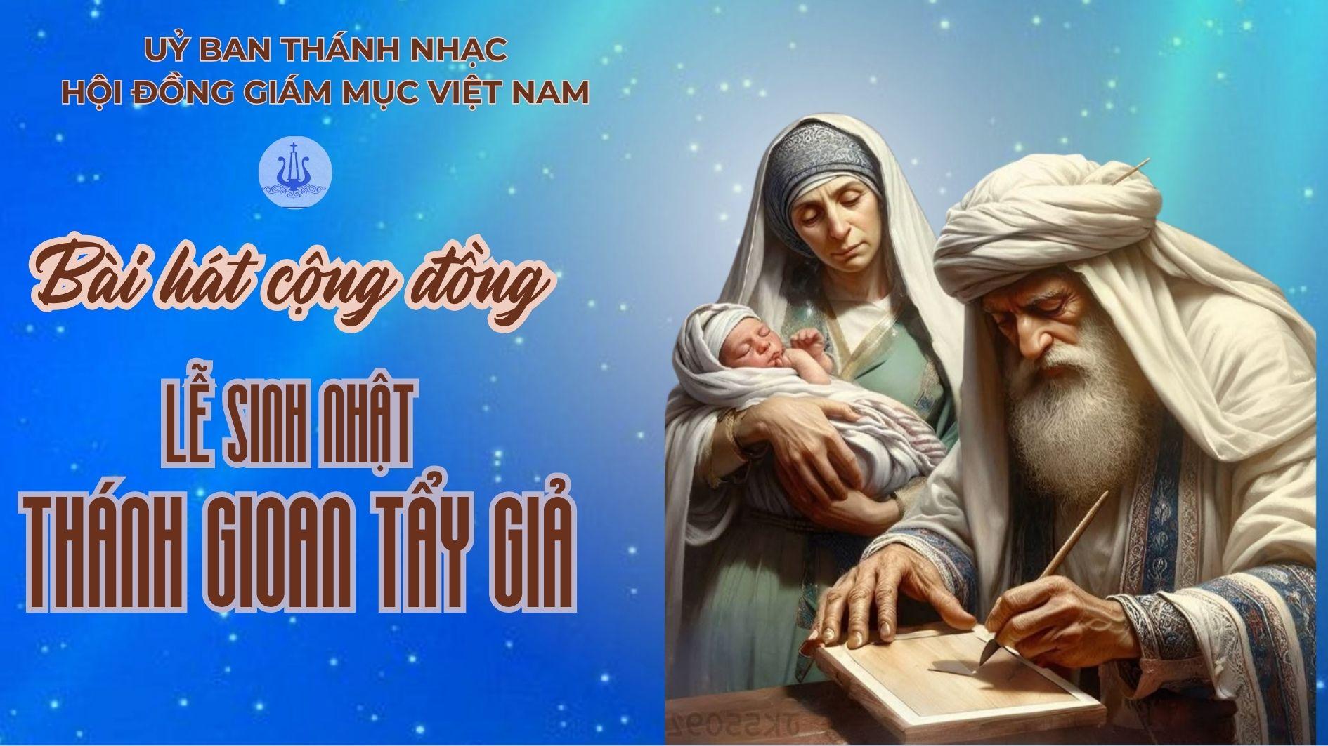 Bài hát cộng đồng lễ sinh nhật Thánh Gioan Tẩy giả ngày 24/06/2026