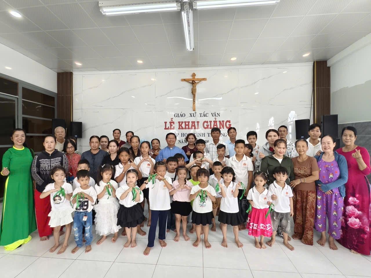 Khai giảng Lớp Học Tình Thương Don Bosco Tắc Vân năm học 2026–2027