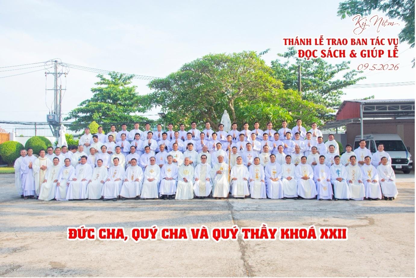 Đại chủng viện Thánh Quý | Thánh lễ Trao ban Tác vụ Đọc Sách và Giúp Lễ