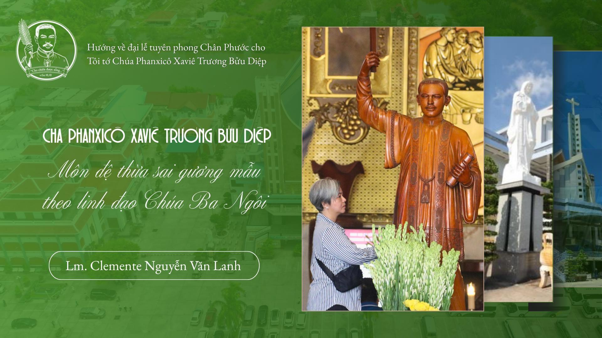 Cha Phanxicô Xaviê Trương Bửu Diệp: môn đệ thừa sai gương mẫu - theo linh đạo Chúa Ba Ngôi