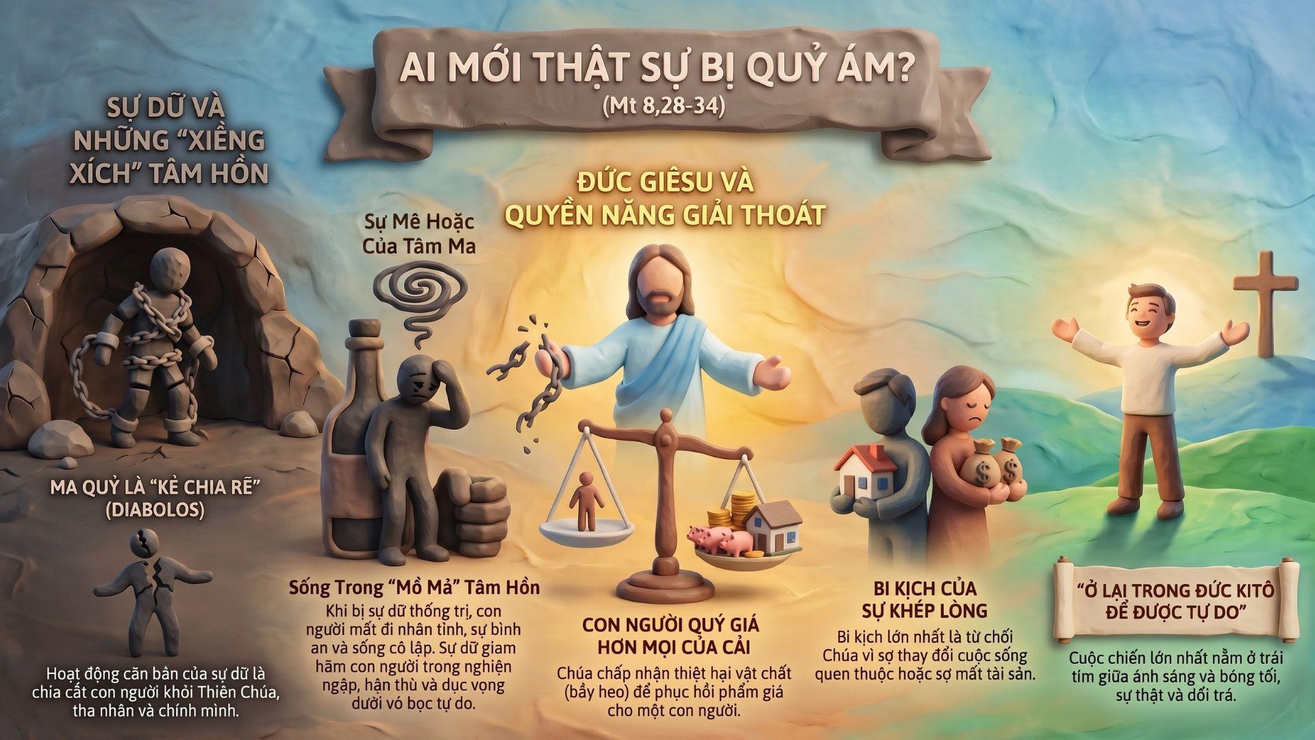 Ai mới thật sự bị quỷ ám | Thứ Thư Tuần XIII Thường niên | Mt 8,28-34
