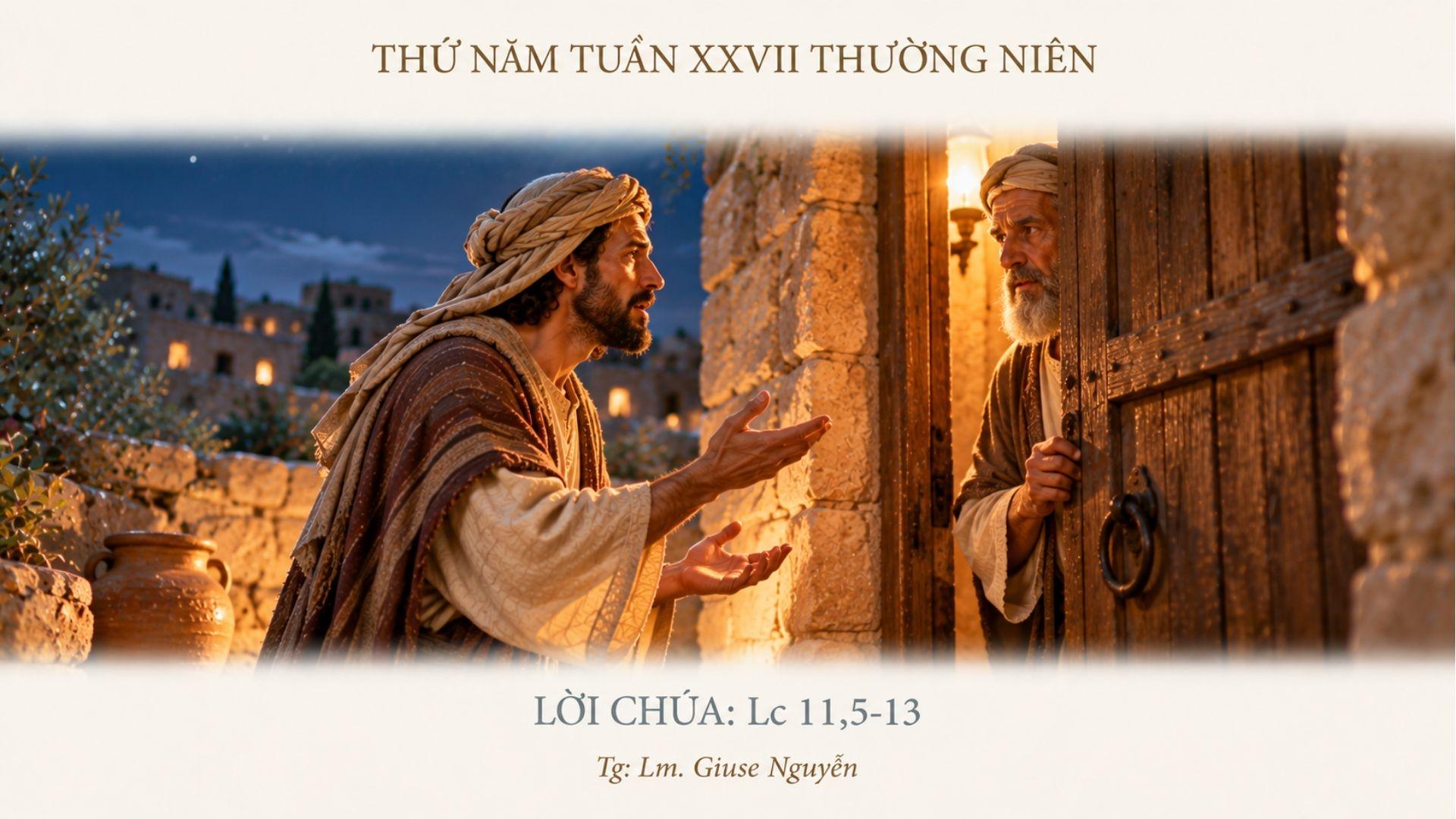 Thứ Năm tuần XXVII Thường niên