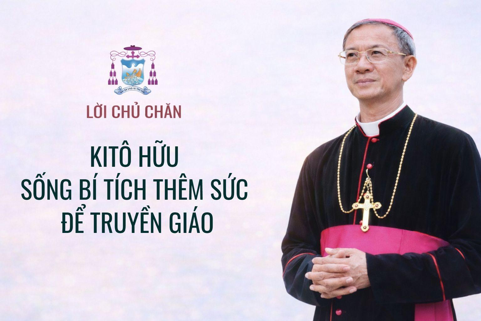 Lời Chủ chăn Giáo phận Vĩnh Long tháng 03/2026: Kitô hữu sống Bí tích Thêm sức để truyền giáo