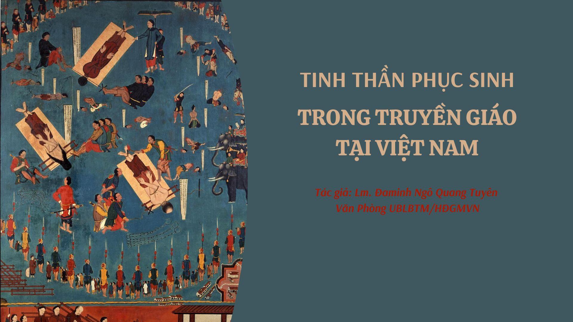 Tinh thần Phục sinh trong truyền giáo tại Việt Nam