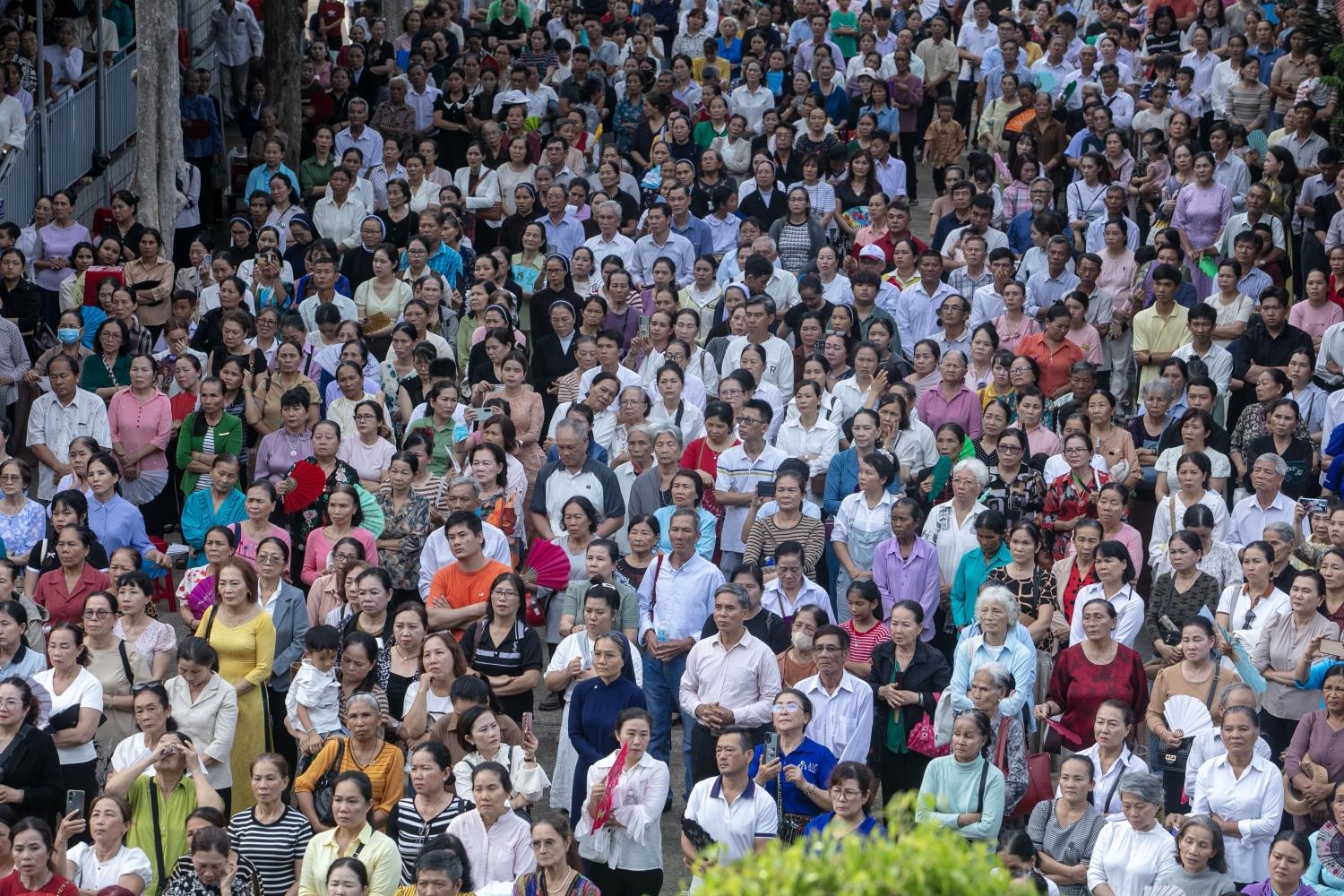 Toàn Giáo phận Nha Trang hành hương Đền thánh Mẹ Nhân Lành, tạ ơn 69 năm thành lập Giáo phận